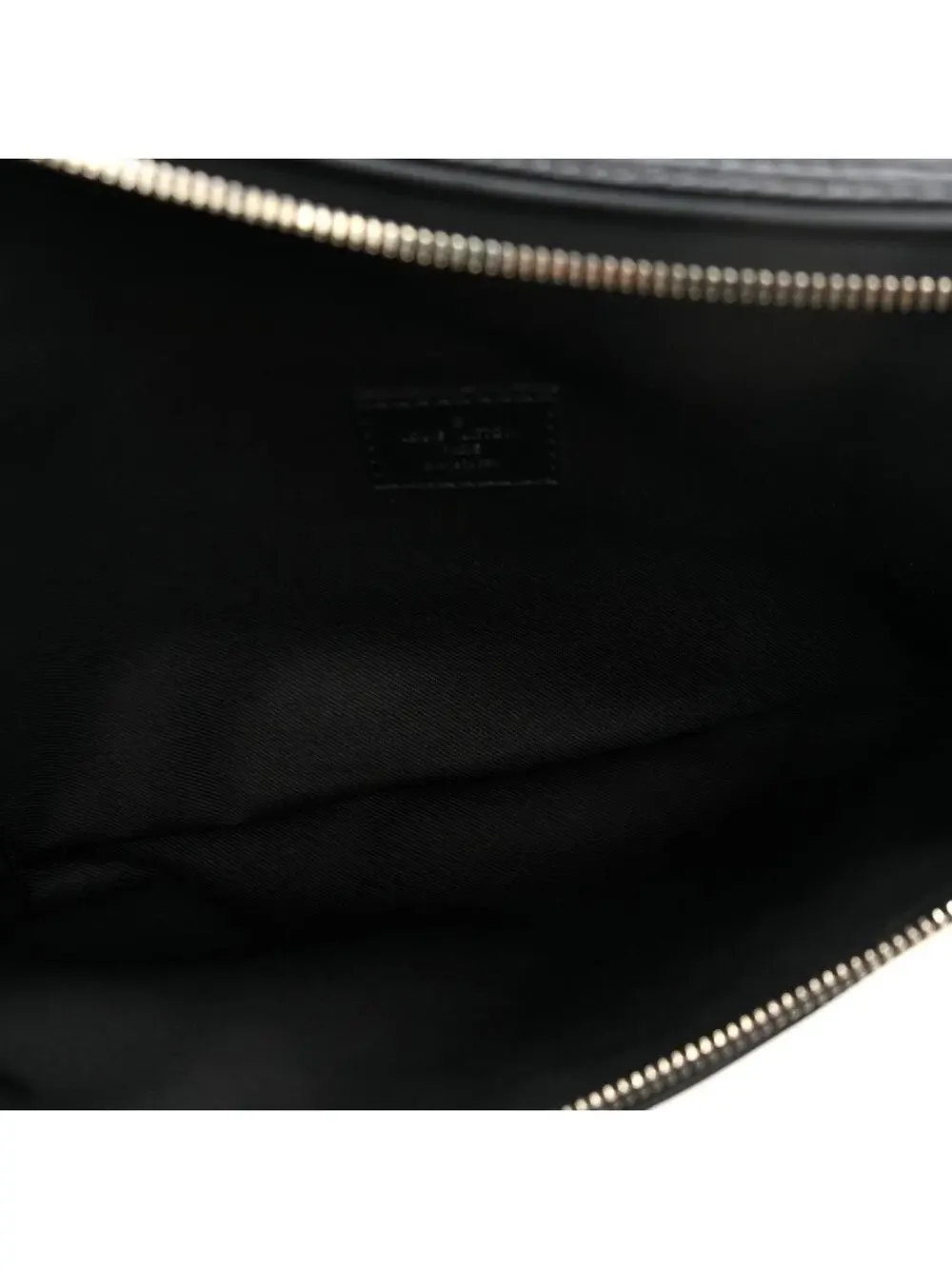 Louis Vuitton Epi Bumbag Black Yellow #321652L11B